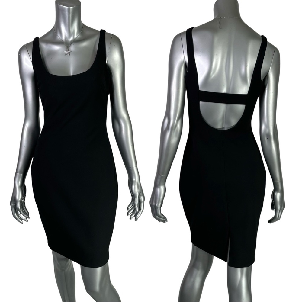 NEW! ELIZABETH and JAMES black dress sz 6 LBD